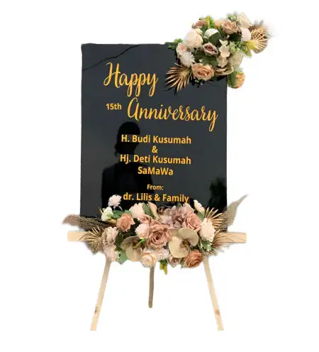 Papan Bunga Akrilik Pecakaran