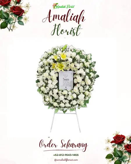 Krans Bunga Duka Pecakaran